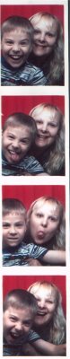 Susana and Joey in Photo Booth in 2002