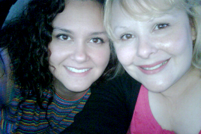 My sister Melissa and I